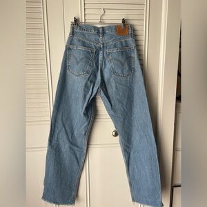 Levi's Blue Straight Jeans
